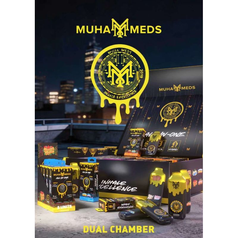 Muha Meds Dual Chamber All-in-One Empty Disposable Vape